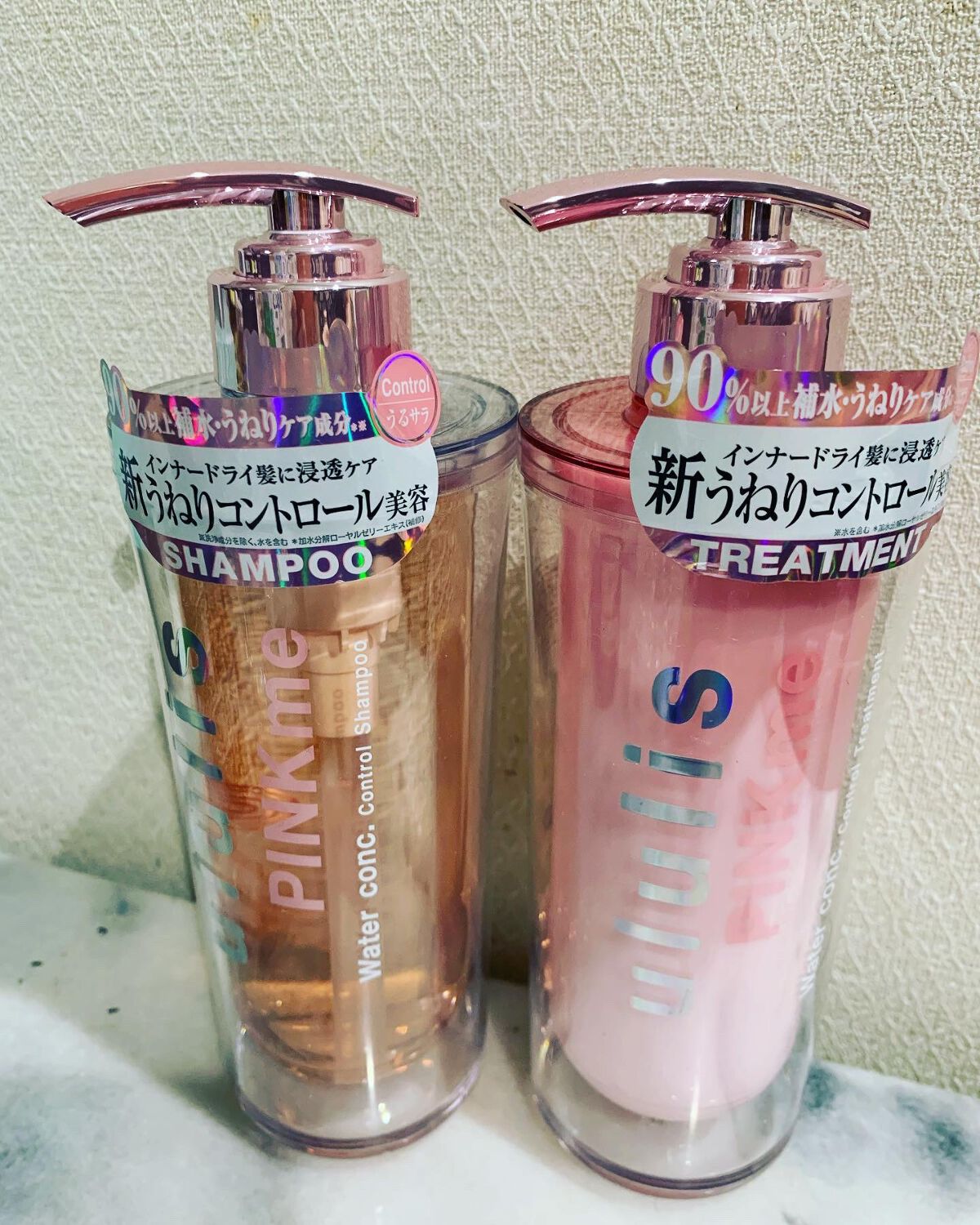 ピンクミー ウォーターコンク コントロール シャンプー/ヘアトリートメント/ululis/市販シャンプーを使ったクチコミ(1枚目)