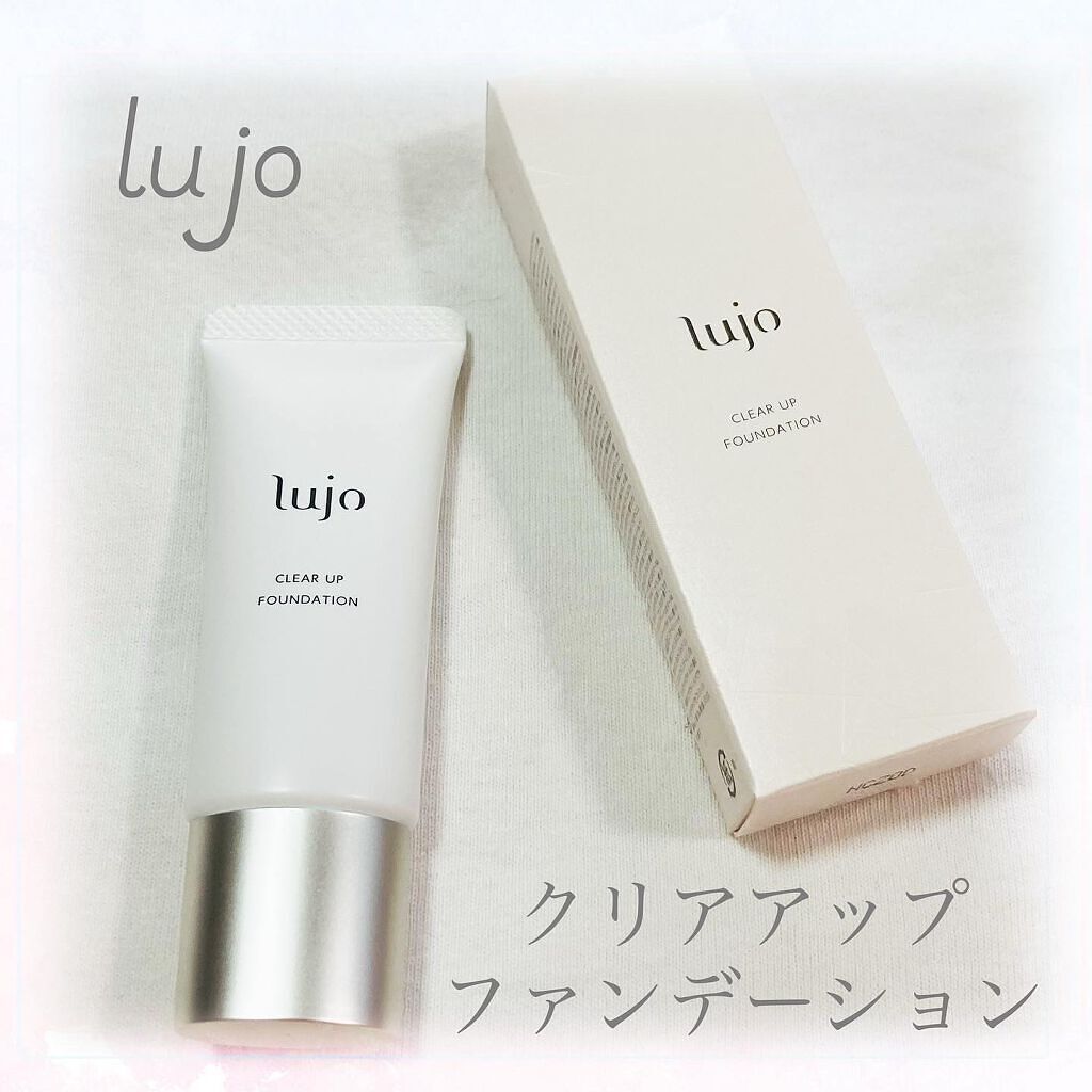 クリアアップ ファンデーション/lujo/クリーム・エマルジョンファンデーションを使ったクチコミ（1枚目）