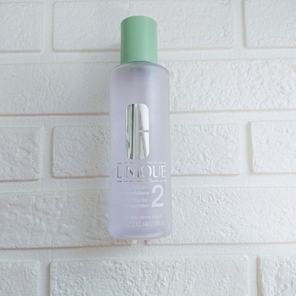 クラリファイング ローション 2/CLINIQUE/拭き取り化粧水を使ったクチコミ(1枚目)