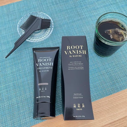 ROOT VANISH 白髪染めカラーシャンプー/ トリートメント/綺和美/市販シャンプーを使ったクチコミ(1枚目)