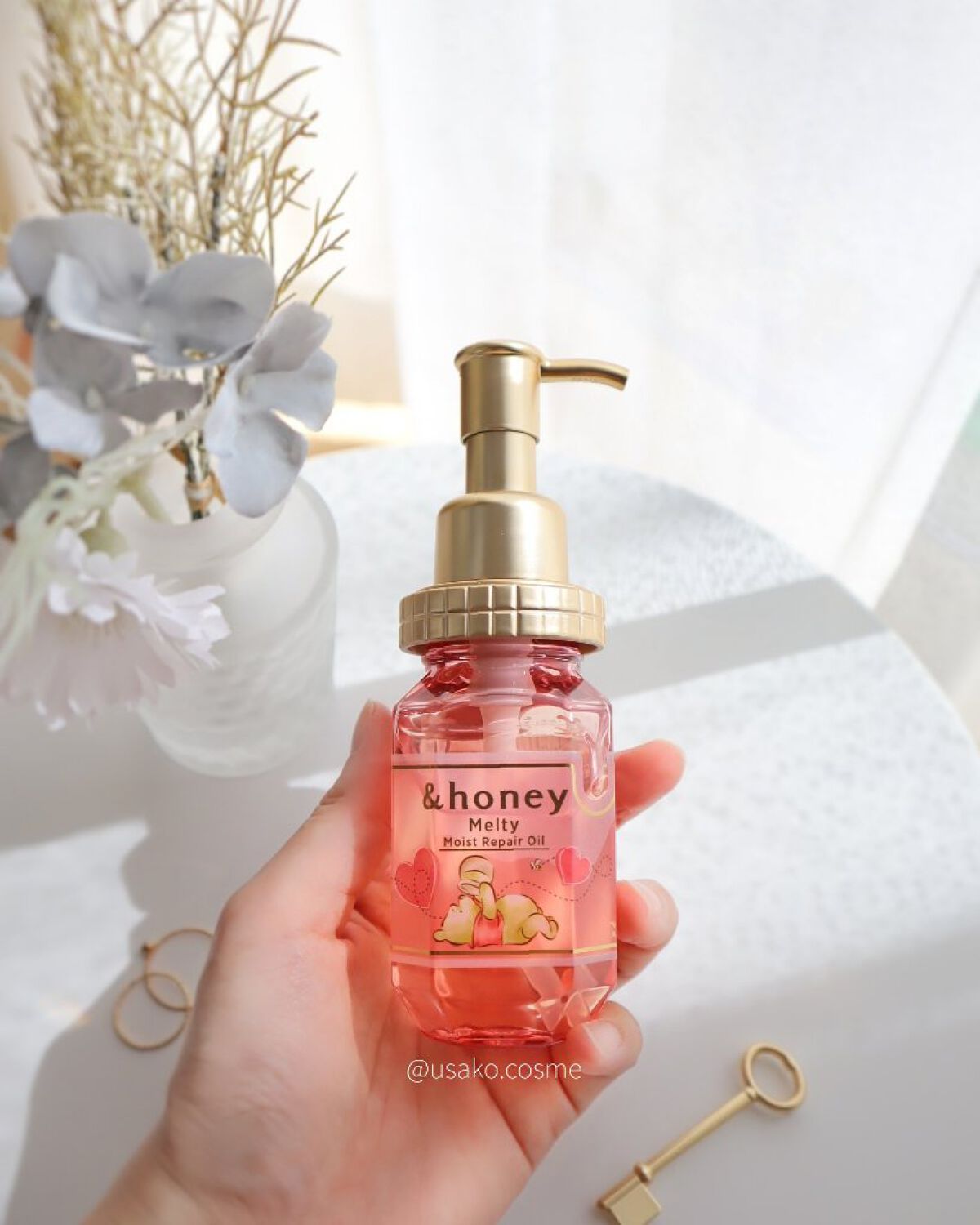 &honey メルティ モイストリペア ヘアオイル 3.0/&honey/ヘアオイルを使ったクチコミ（2枚目）