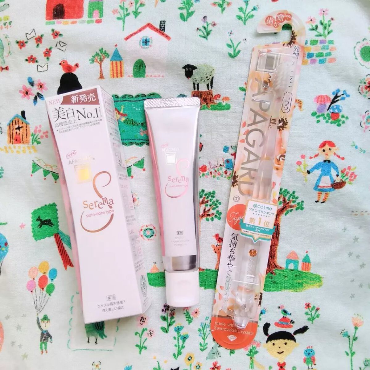 アパガードクリスタル歯ブラシ/アパガード/歯ブラシを使ったクチコミ（1枚目）