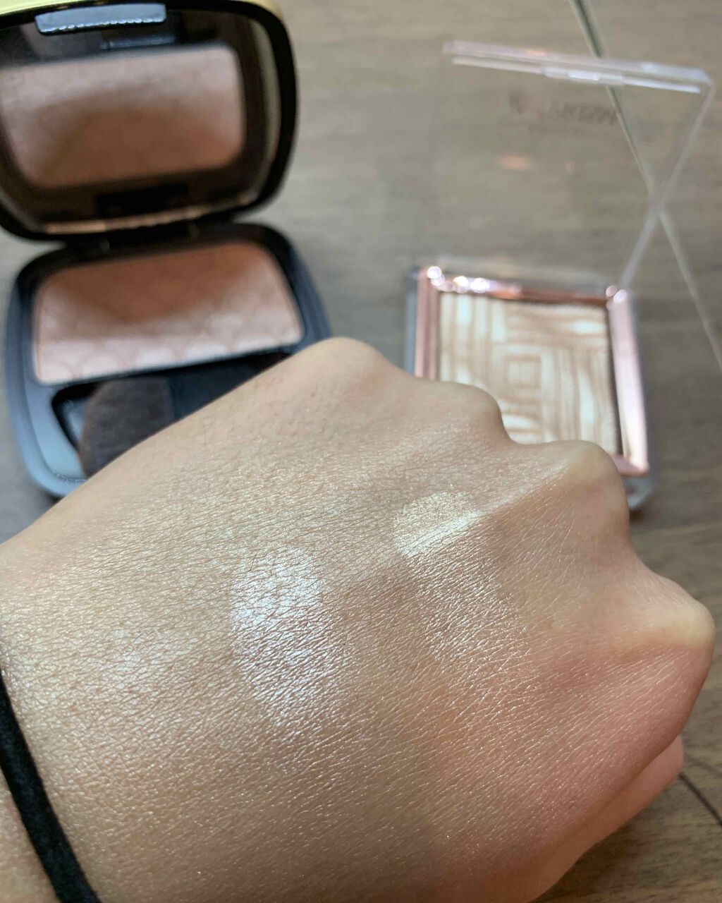 サテンハイライターイタルプリズム/MISSHA/パウダーハイライトを使ったクチコミ(4枚目)