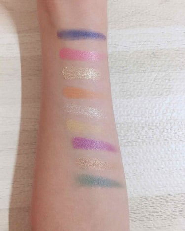 UR GLAM　BLOOMING EYE COLOR PALETTE/U R GLAM/アイシャドウパレットを使ったクチコミ（2枚目）