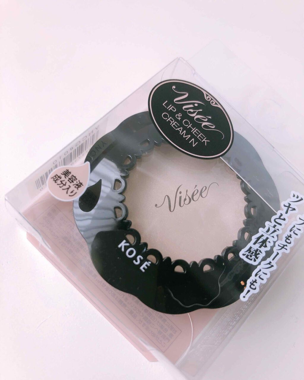 リシェ リップ&チーククリーム N/Visée/ジェル・クリームチークを使ったクチコミ(1枚目)