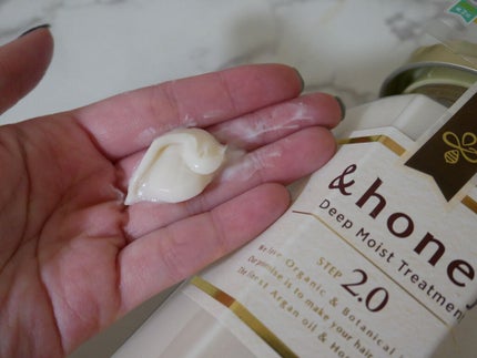 ディープモイスト シャンプー1.0/ヘアトリートメント2.0/&honey/市販シャンプーを使ったクチコミ(2枚目)