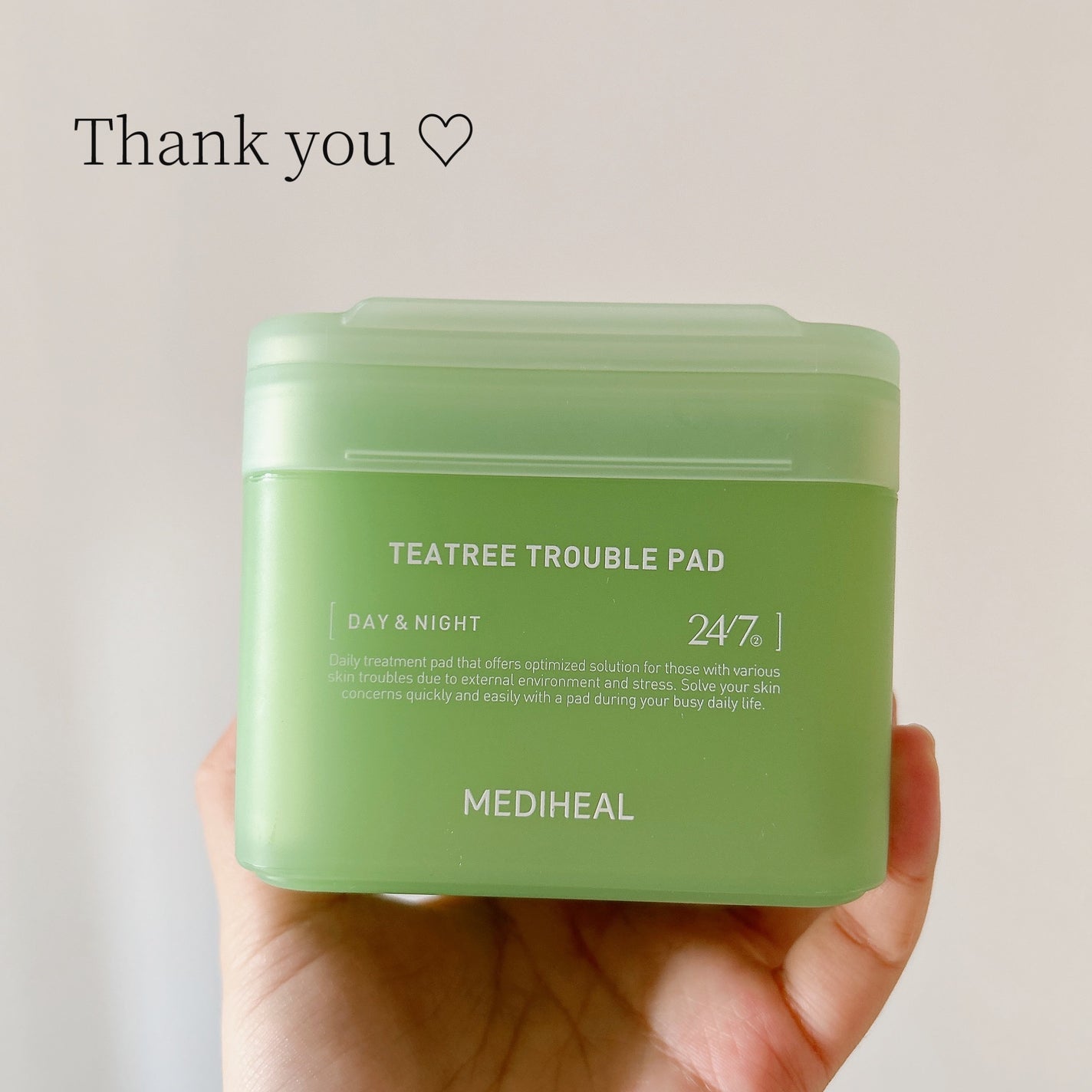 ティーツリー トラブルパッド/MEDIHEAL/トナーパッドを使ったクチコミ(1枚目)