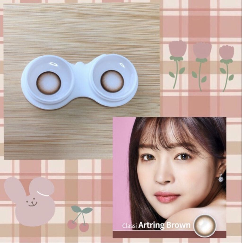 Classi Artring Brown/Classilens/カラーコンタクトレンズを使ったクチコミ（2枚目）