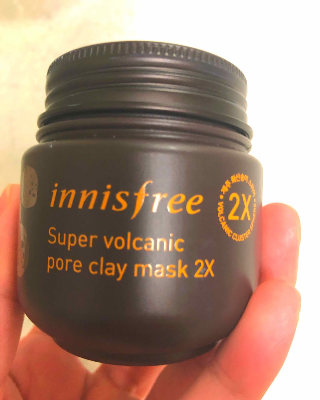 スーパーヴォルカニック ポアクレイマスク/innisfree/洗い流すパック・マスクを使ったクチコミ(1枚目)