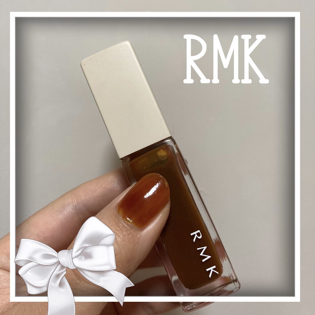 ネイルポリッシュ EX-48 アンバーグラス/RMK/マニキュアを使ったクチコミ（1枚目）