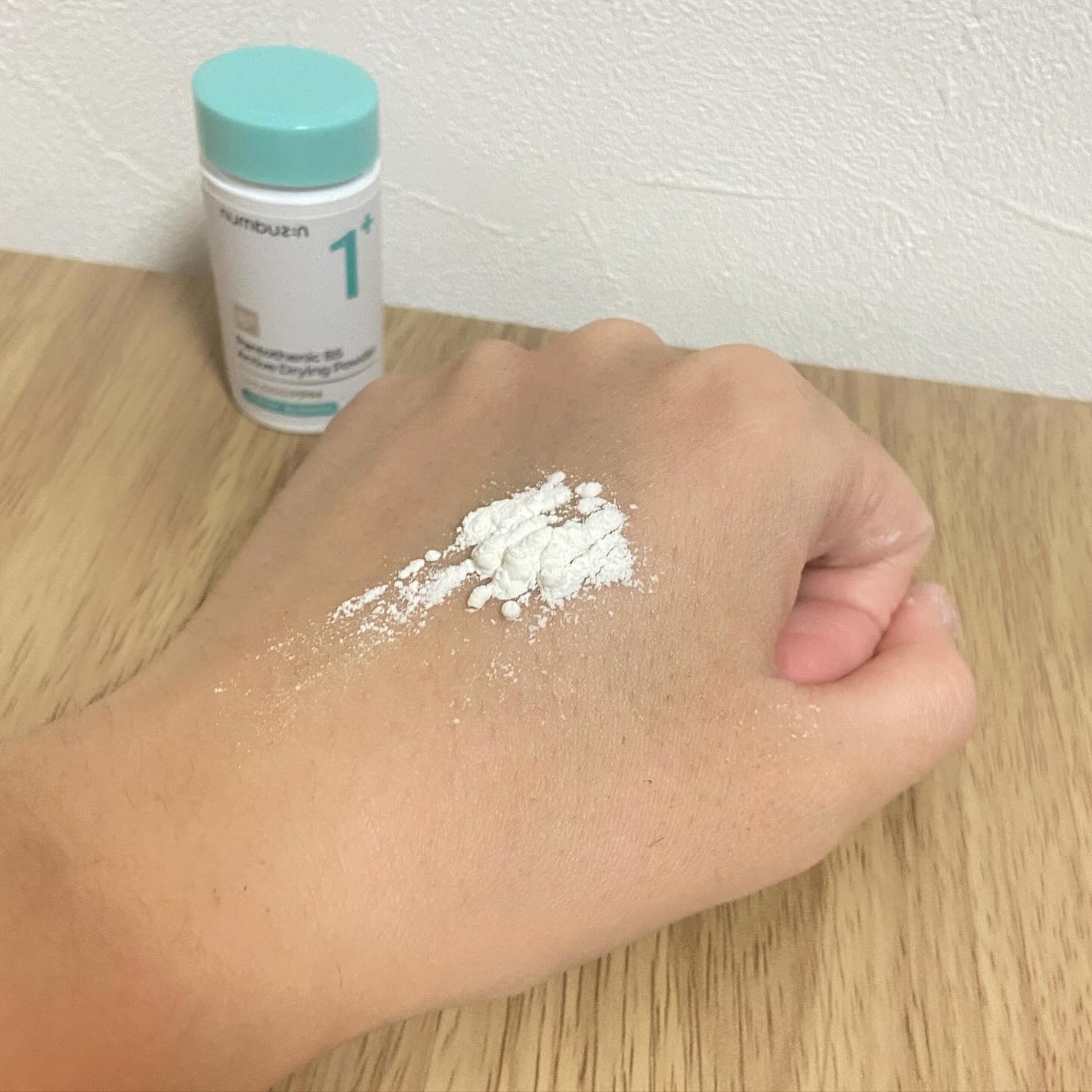 1番 かけるパントテン酸スキンパウダー/numbuzin/その他スキンケアを使ったクチコミ(2枚目)