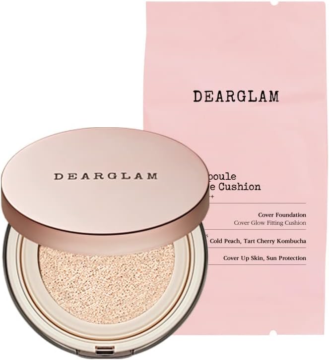 グローアンプルクッションファンデーション 21号 ライトベージュ