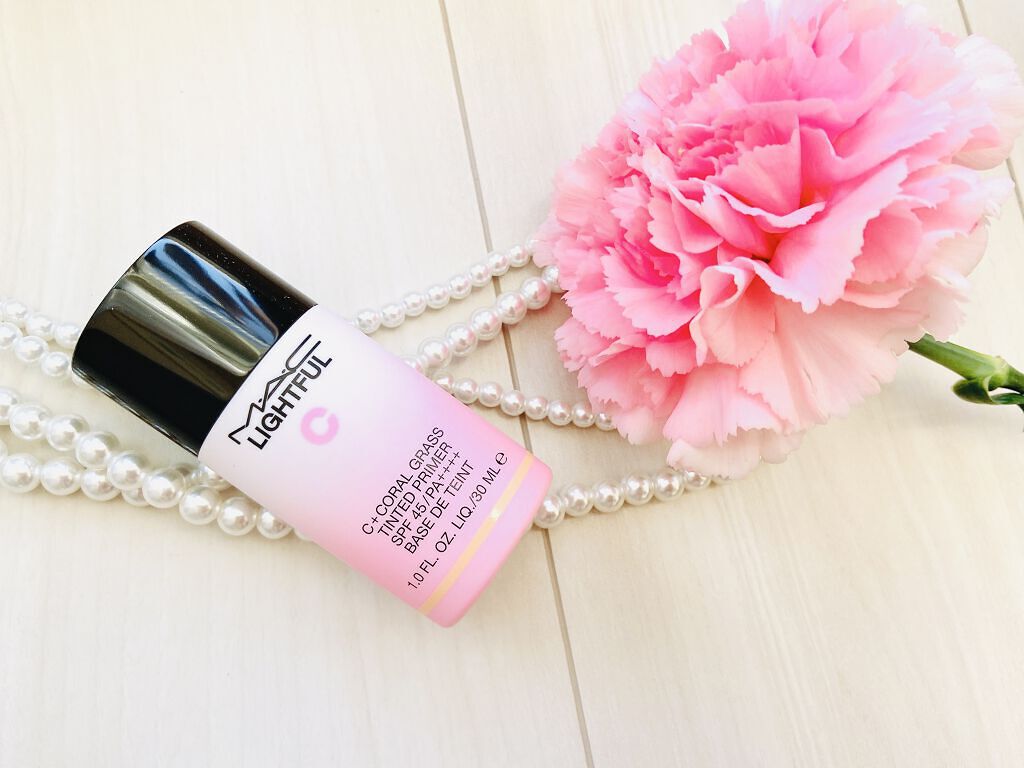 ライトフル Ｃ＋ティンティッド プライマーSPF45(PA++++)/M・A・C/化粧下地を使ったクチコミ（2枚目）