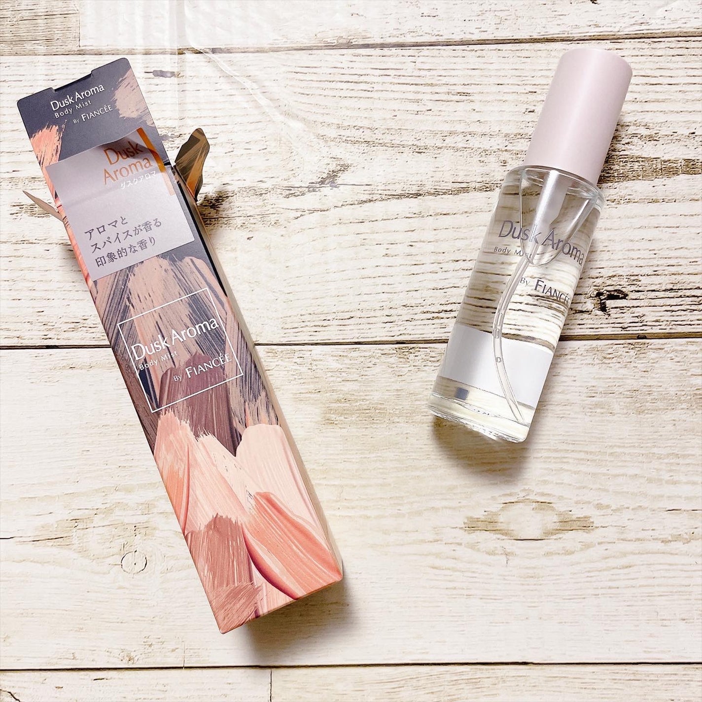 ボディミスト ダスクアロマ/フィアンセ/香水を使ったクチコミ(1枚目)