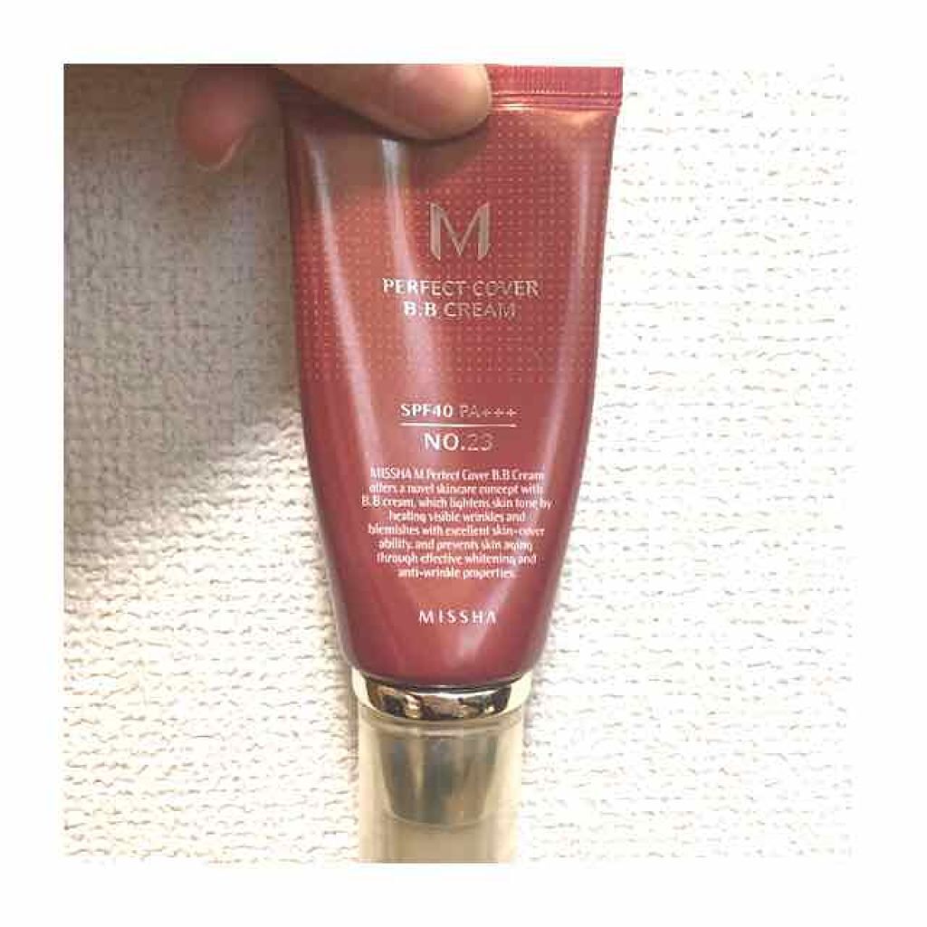 BBクリーム UV SPF40 PA+++/MISSHA/BBクリームを使ったクチコミ(1枚目)