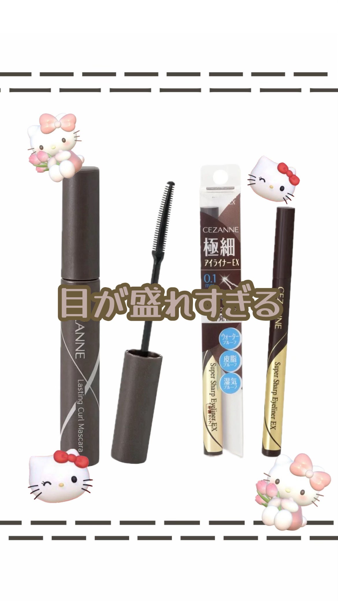 ラスティングリキッドライナー/キャンメイク/リキッドアイライナーを使ったクチコミ(1枚目)