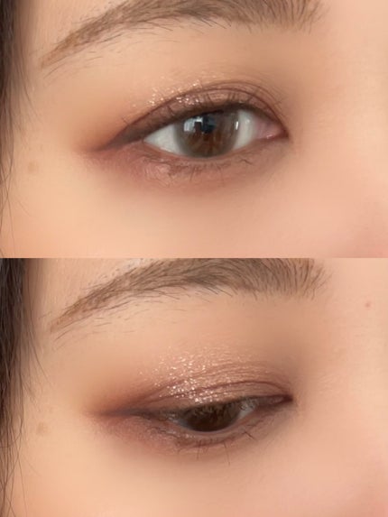 ベージュトーンアイシャドウ/CEZANNE/アイシャドウパレットを使ったクチコミ(5枚目)