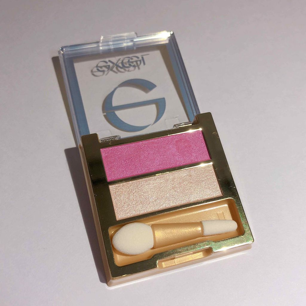 デュアルアイシャドウ N/excel/アイシャドウパレットを使ったクチコミ(2枚目)