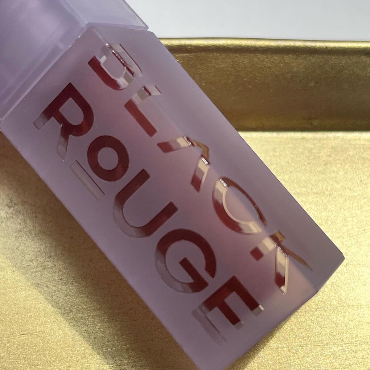 ダブルレイヤーオーバーベルベットティント/BLACK ROUGE/リップティントを使ったクチコミ(1枚目)