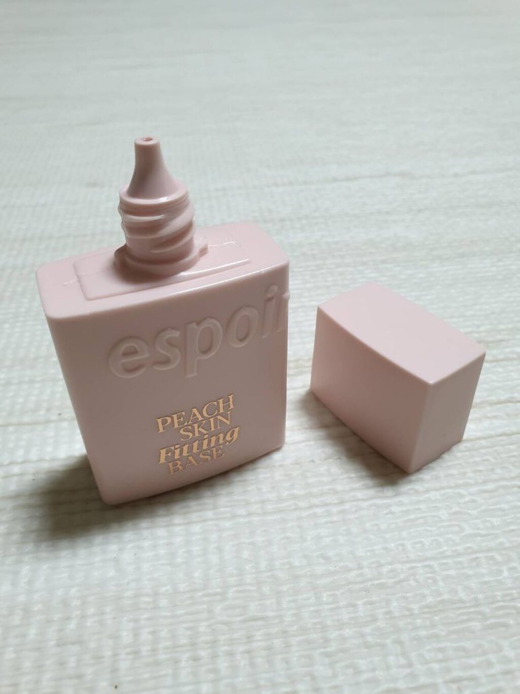 ピーチスキンフィッティングベース/espoir/化粧下地を使ったクチコミ（3枚目）