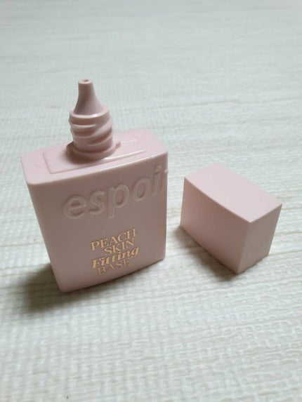 ピーチスキンフィッティングベース/espoir/化粧下地を使ったクチコミ(3枚目)