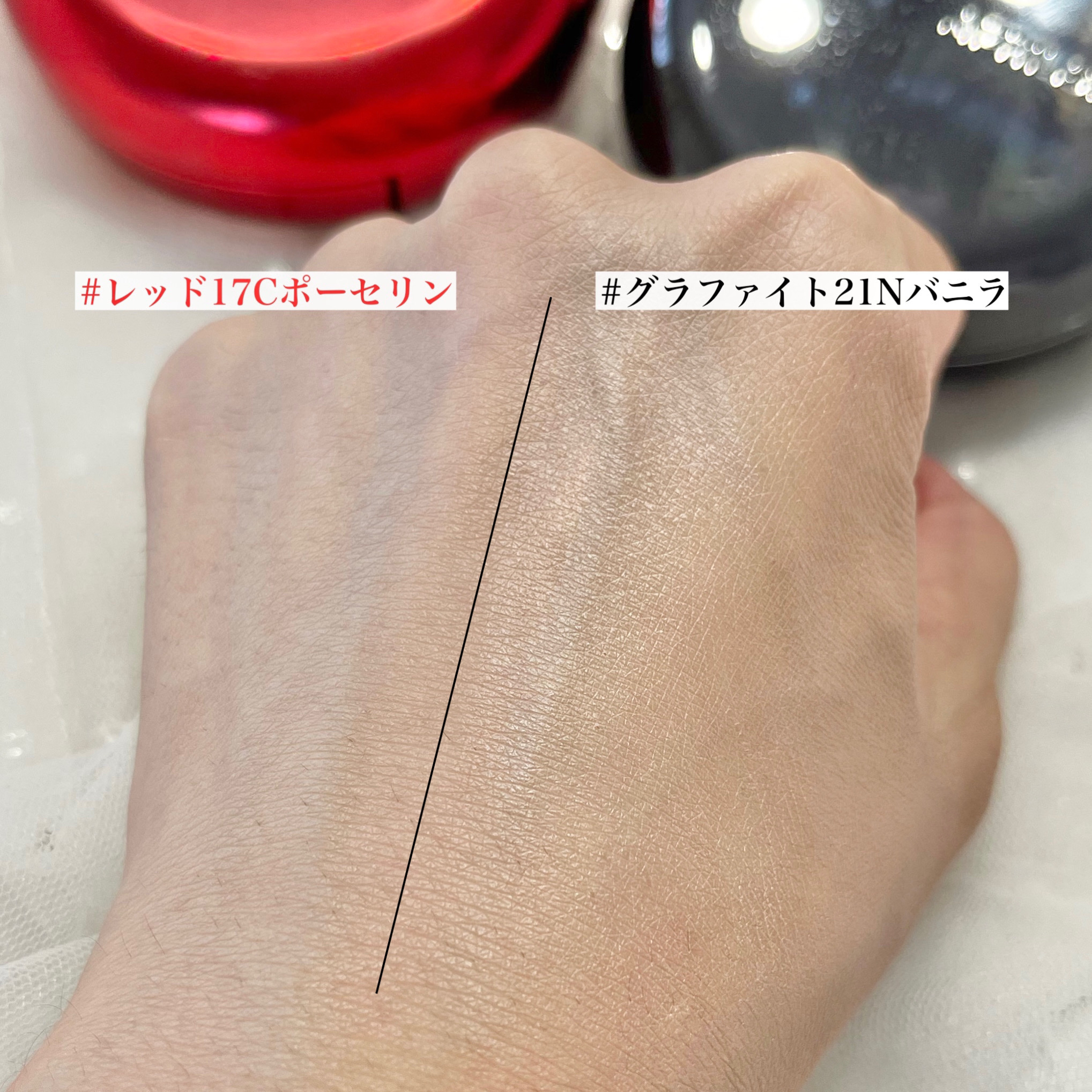 ハイパーカバーフィットクッション red/APRILSKIN/クッションファンデーションを使ったクチコミ（3枚目）