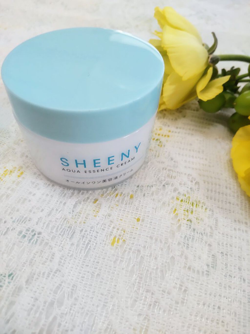 アクアエッセンスクリーム/SHEENY/フェイスクリームを使ったクチコミ（2枚目）