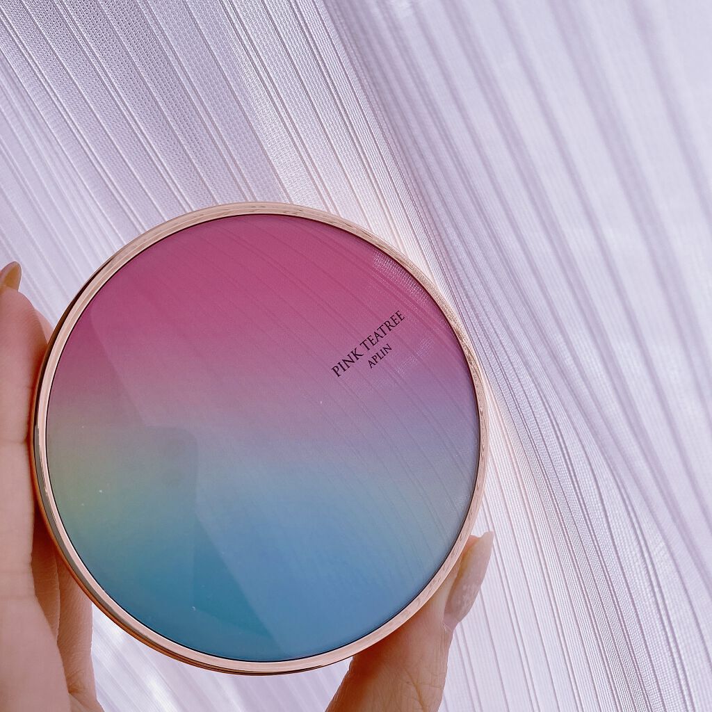 ピンクティーツリーカバークッション/APLIN/クッションファンデーションを使ったクチコミ（2枚目）