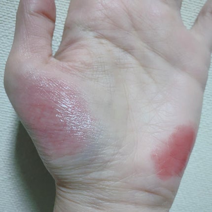 ハート ジャム グロウ リップ 08 PEACH CRUMBLE/PERIPERA/口紅を使ったクチコミ(3枚目)