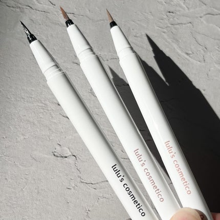 リキッドアイライナー/ルルズコスメティコ/リキッドアイライナーを使ったクチコミ(5枚目)