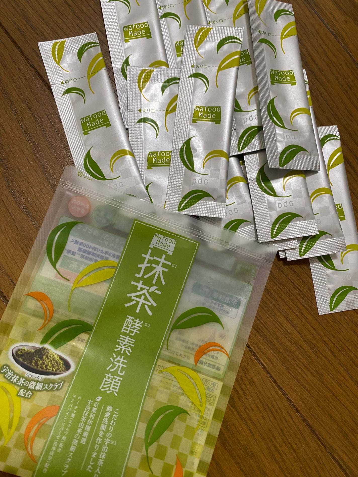 ワフードメイド 宇治抹茶酵素洗顔/pdc/洗顔パウダーを使ったクチコミ(1枚目)