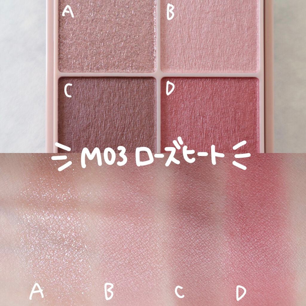 シルキースフレアイズ(マットタイプ)/キャンメイク/アイシャドウパレットを使ったクチコミ(7枚目)