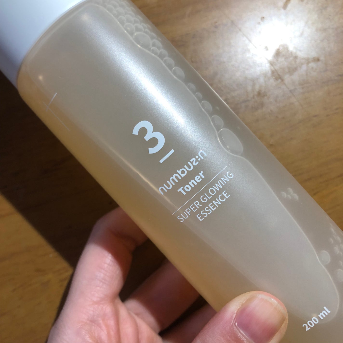 3番 うるツヤ発酵トナー/numbuzin/化粧水を使ったクチコミ(2枚目)