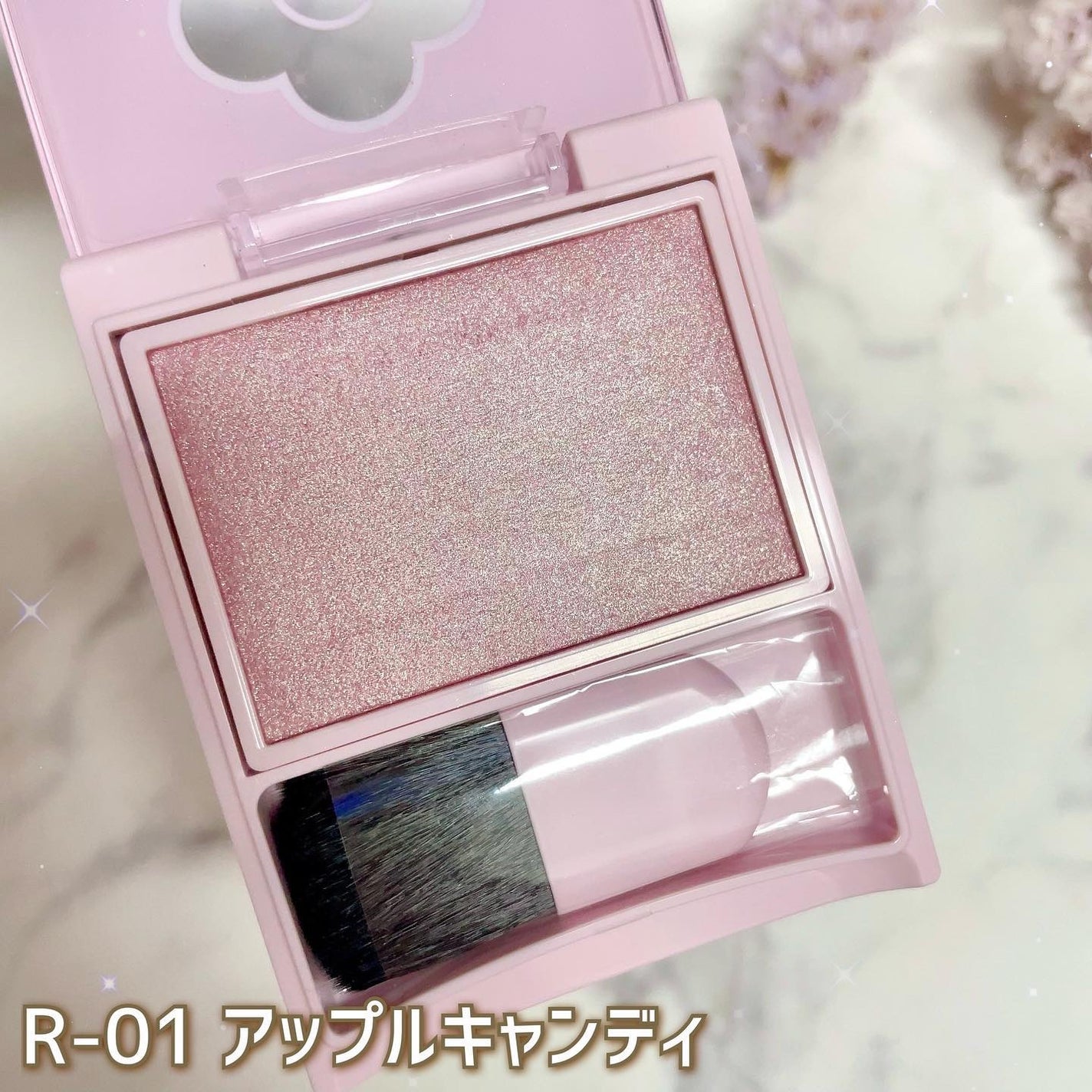 パウダーブラッシュ/DAISY DOLL by MARY QUANT/パウダーチークを使ったクチコミ(5枚目)