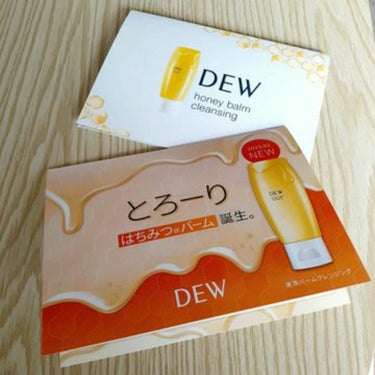 DEW ハニーバームクレンジングのクチコミ「＼サンプル使ってみました！／ 

先日届いたサンプル
▶️DEW
#ハニーバームクレンジング .....」（3枚目）