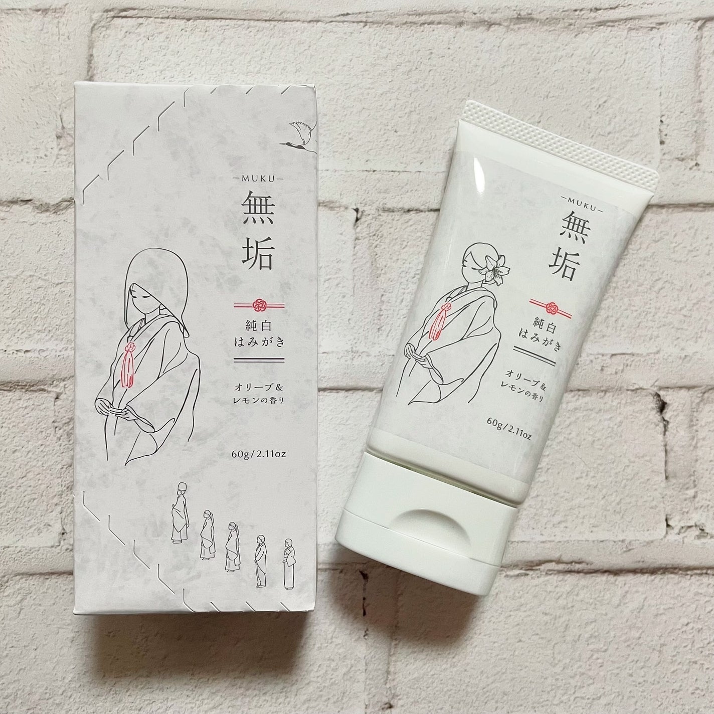 おゆみ🍀フォロバ100 on LIPS 「純白はみがき無垢-MUKU-\女性が開発した女性の為の歯みがき..」(1枚目)