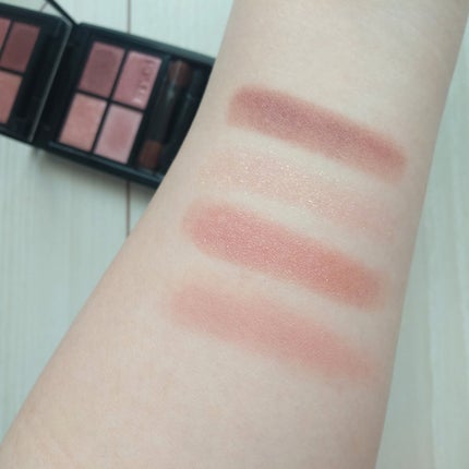 ミネラルクラッシィシャドー フレンチフィグ/エトヴォス/アイシャドウパレットを使ったクチコミ(3枚目)