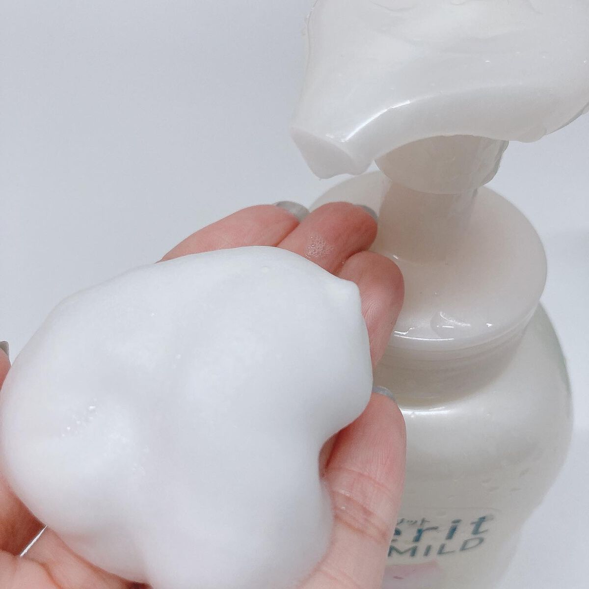 ザマイルド/メリット/市販シャンプーを使ったクチコミ（2枚目）