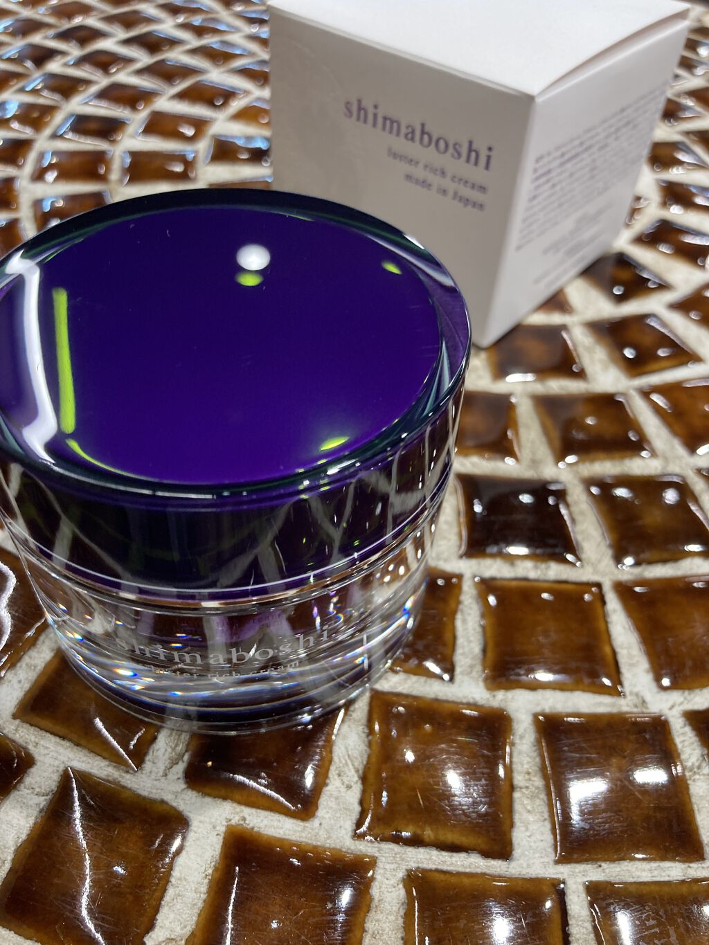 ラスターリッチクリーム/shimaboshi/フェイスクリームを使ったクチコミ（1枚目）