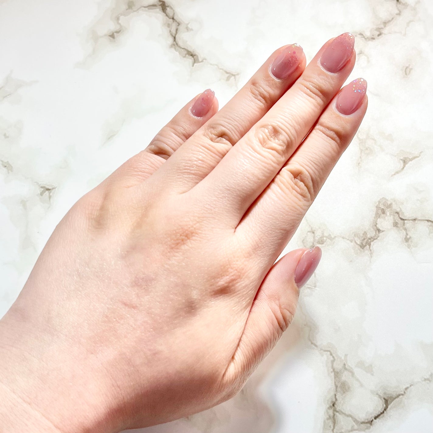 SHジェルネイル(ライト不要)/セリア/ジェルネイルを使ったクチコミ(2枚目)