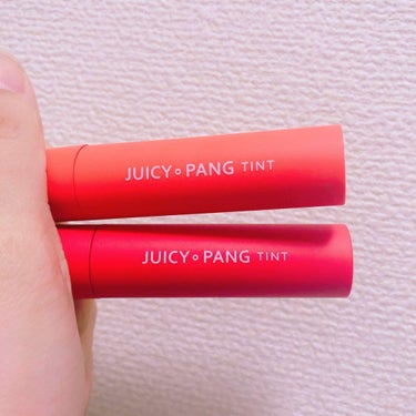 🥀APIEU  JUICY PANG TINT   OR01     RD01
ティントなのに乾燥を感じない！ツヤ感も残る！使いやすい！果物の香りが良い！
#オピュ#APIEU＃TINT#ティント#韓国