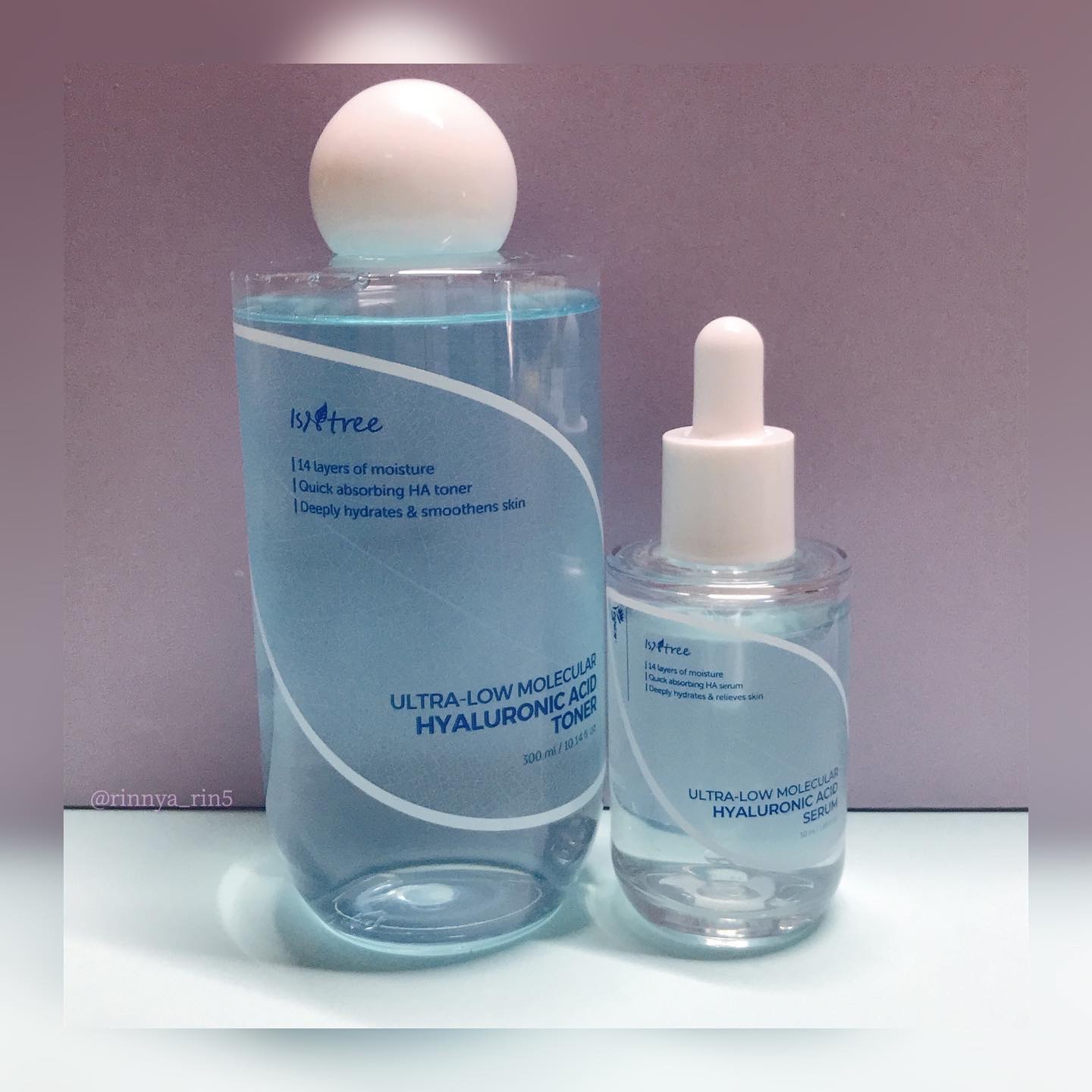 ルネセル トナーとヒアルロン酸&リニュー ルネセル トナーとヒアルロン