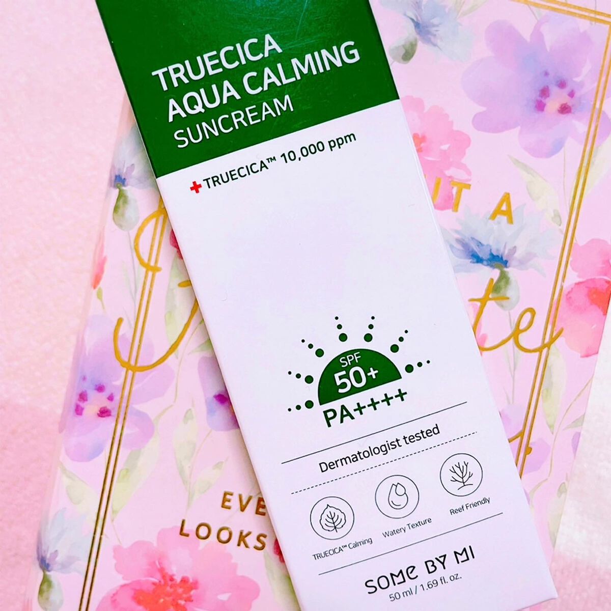 TRUECICA アクアカーミング日焼け止め/SOME BY MI/日焼け止めクリームを使ったクチコミ(4枚目)