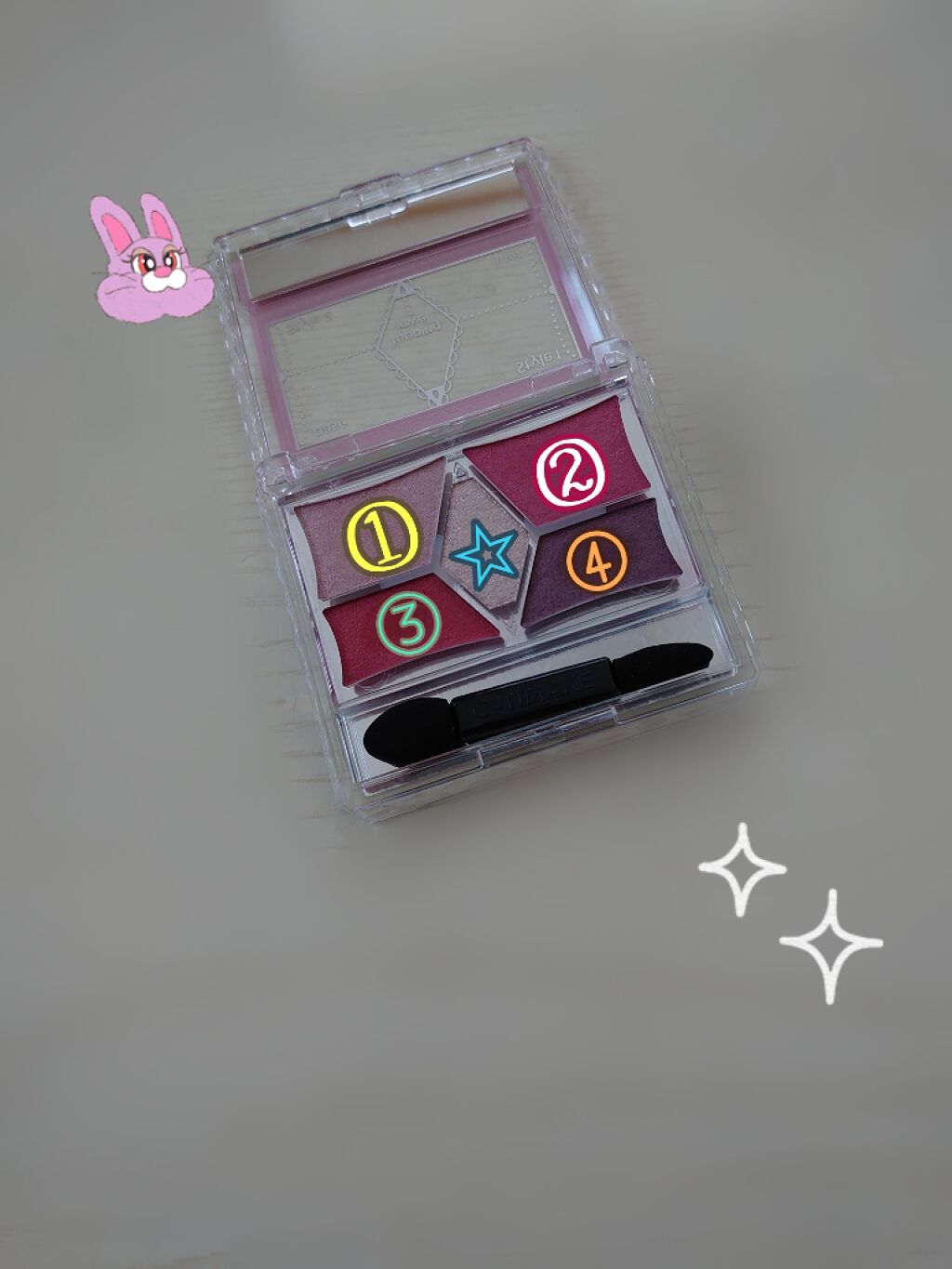 【旧品】パーフェクトスタイリストアイズ/キャンメイク/アイシャドウパレットを使ったクチコミ(2枚目)