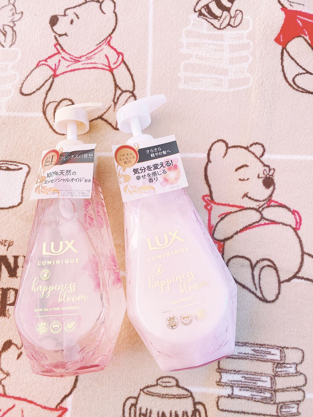 ルミニーク ハピネスブルーム シャンプー／トリートメント/LUX/市販シャンプーを使ったクチコミ（1枚目）