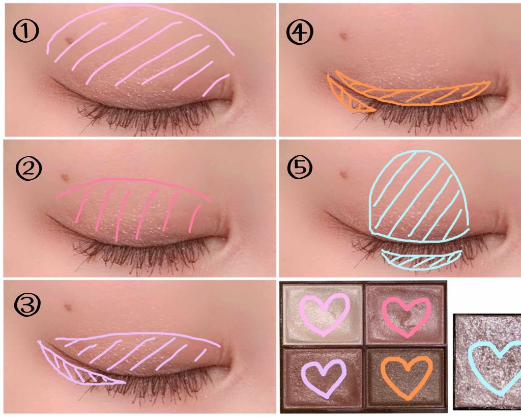 スキニーリッチシャドウ/excel/アイシャドウパレットを使ったクチコミ（3枚目）