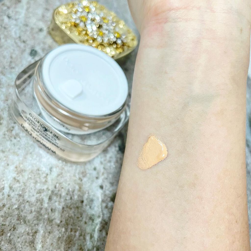 グロリアスキン パーフェクトルミナス クリーミーファンデーション/DOLCE&GABBANA BEAUTY/クリーム・エマルジョンファンデーションを使ったクチコミ(2枚目)