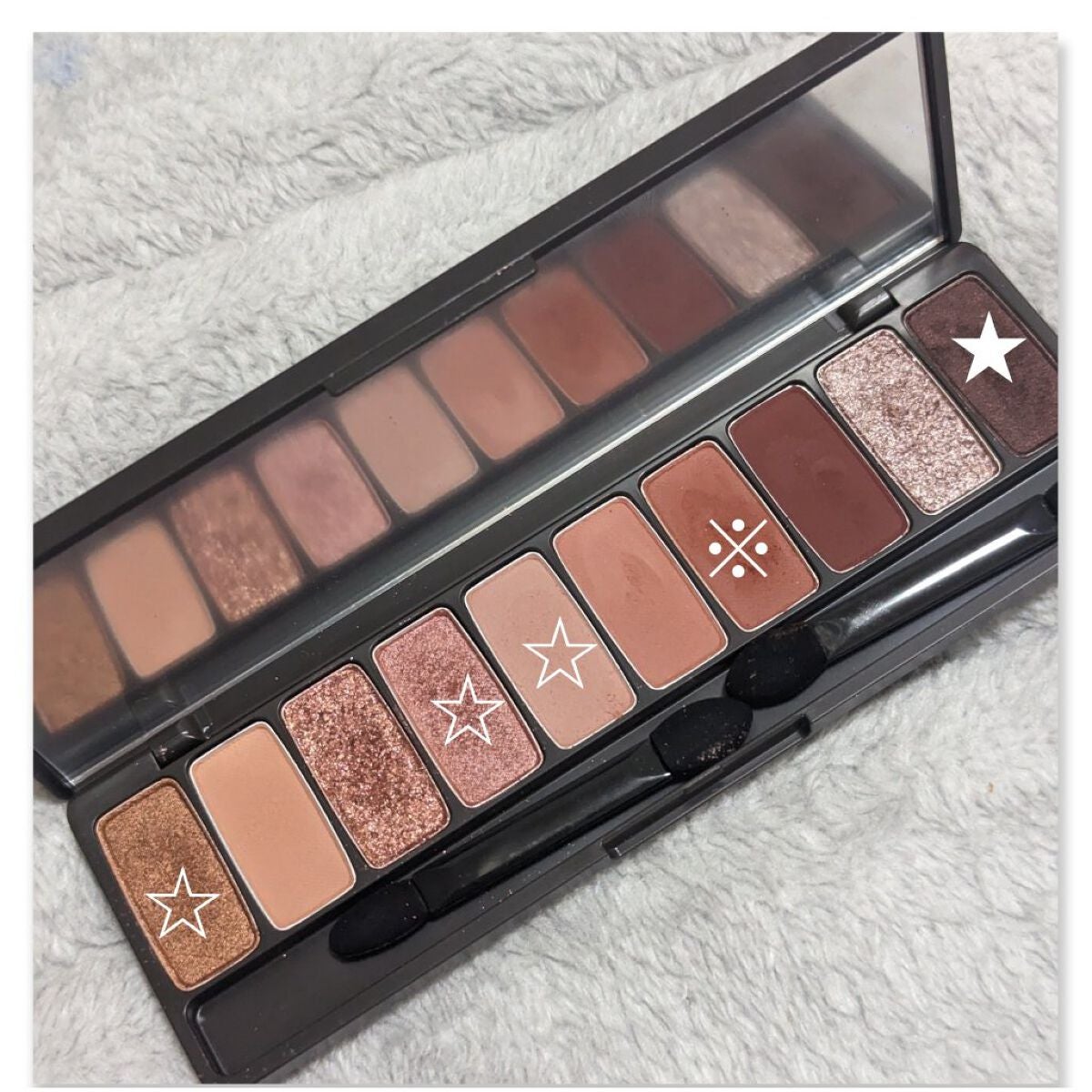 プレイカラー アイシャドウ/ETUDE/アイシャドウパレットを使ったクチコミ(3枚目)