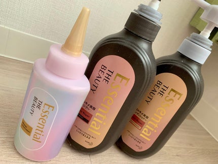 エッセンシャル プレミアム ウォータートリートメント EXスムース/エッセンシャル/アウトバストリートメントを使ったクチコミ(2枚目)