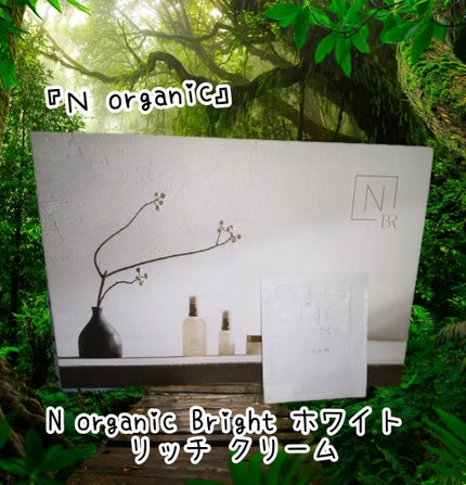 N organic Bright ホワイト リッチ クリーム/N organic/フェイスクリームを使ったクチコミ(1枚目)